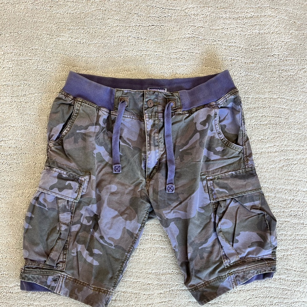 Purple camo shirts, size 38